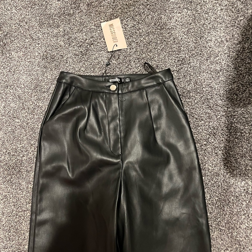 Leather pants!! So cute for a night out!!